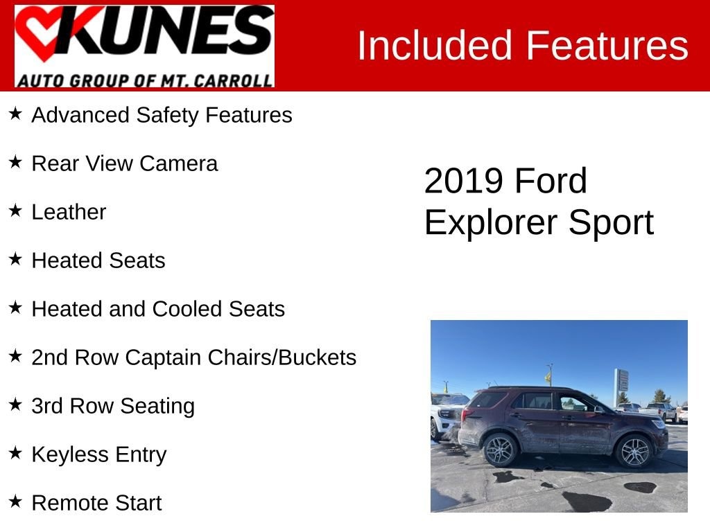 Used 2019 Ford Explorer Sport