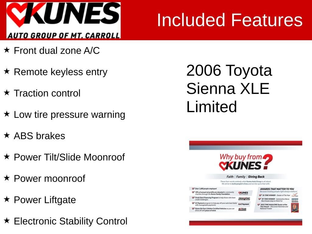 Used 2006 Toyota Sienna XLE