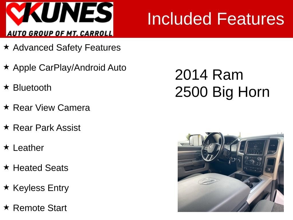 Used 2014 Ram 2500 Big Horn