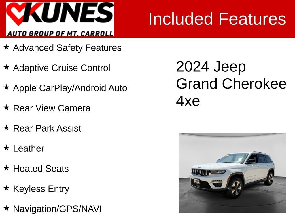 Used 2024 Jeep Grand Cherokee 4xe