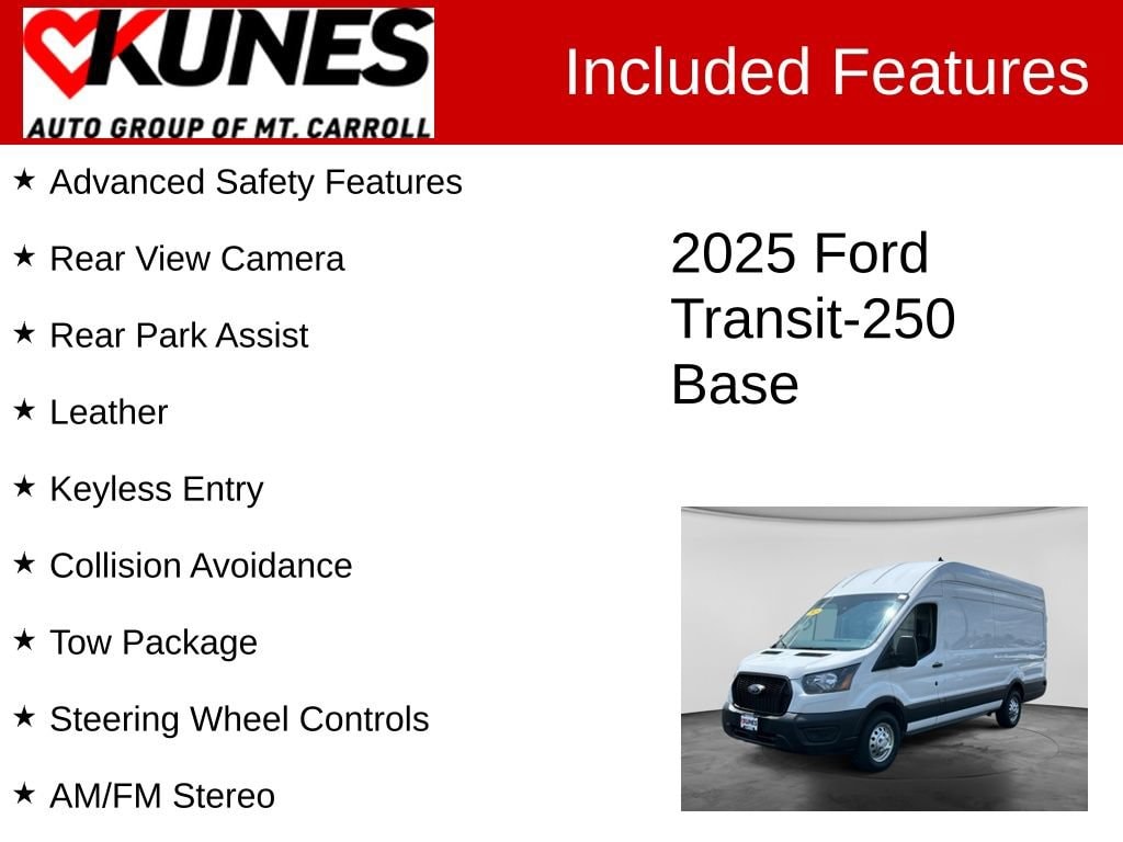 Used 2025 Ford Transit Cargo Van