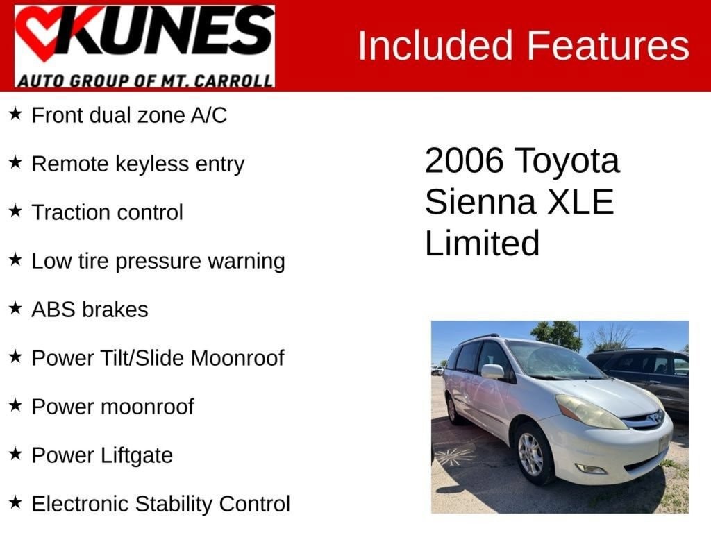 Used 2006 Toyota Sienna XLE