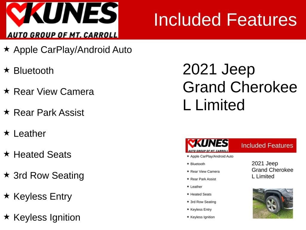 Used 2021 Jeep Grand Cherokee L Limited