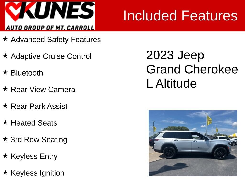 Used 2023 Jeep Grand Cherokee L Altitude