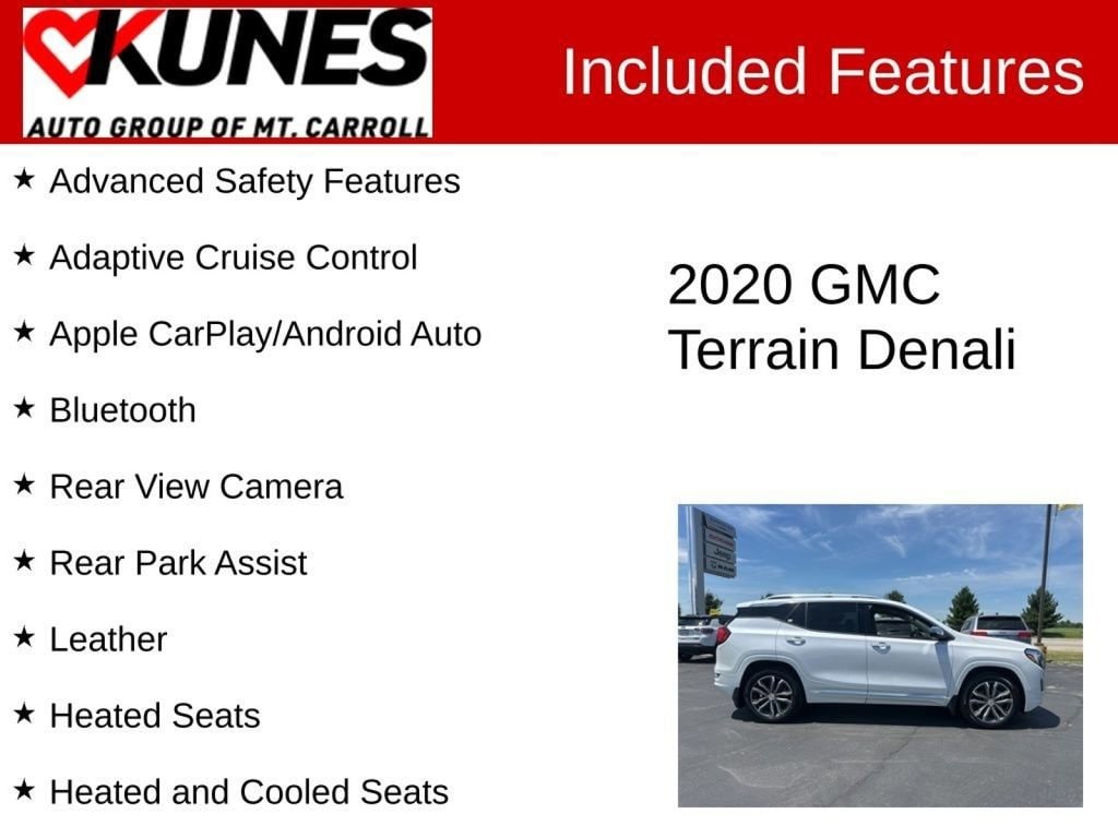 Used 2020 GMC Terrain Denali SUV