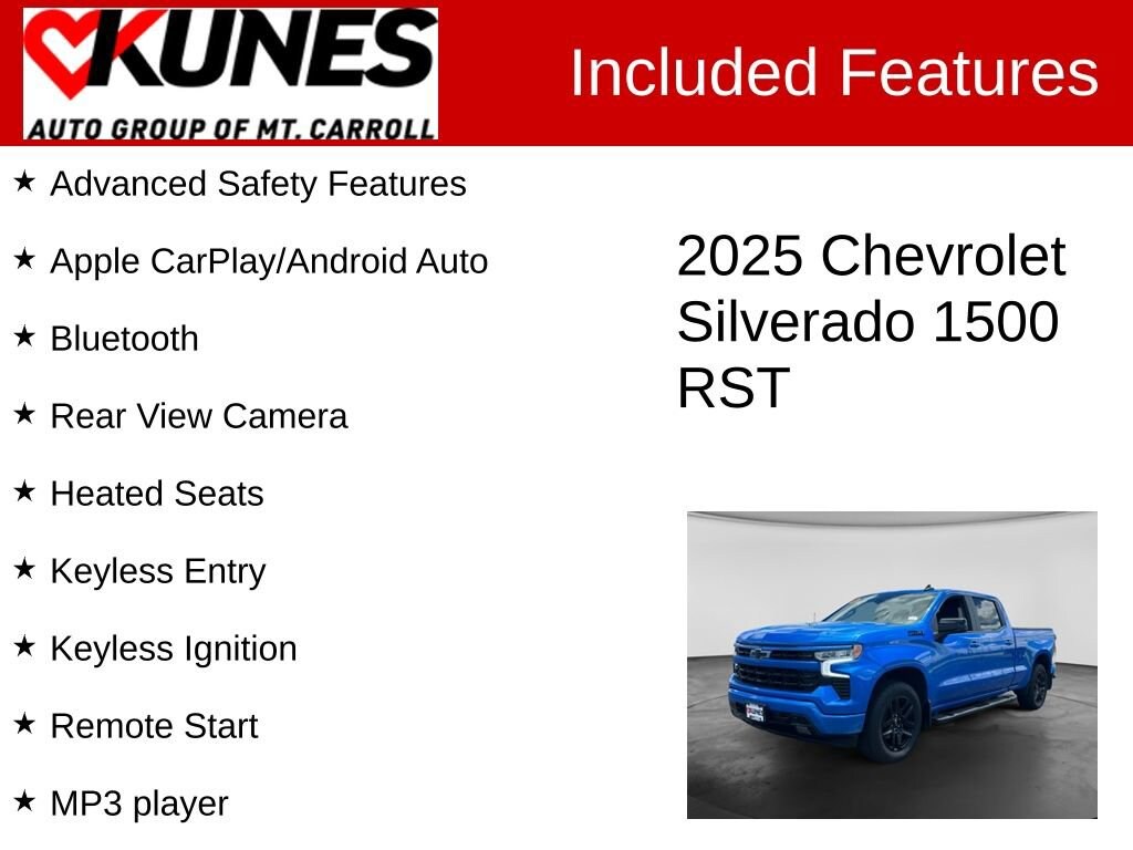 Used 2025 Chevrolet Silverado 1500 RST Truck