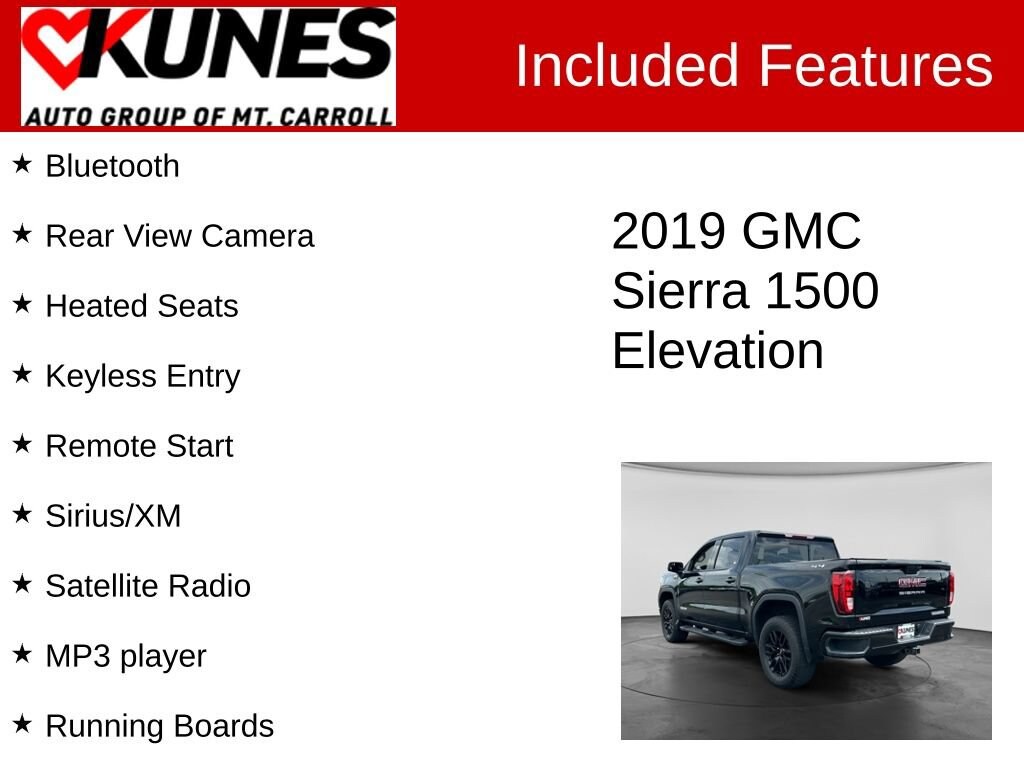 Used 2019 GMC Sierra 1500 Elevation Truck