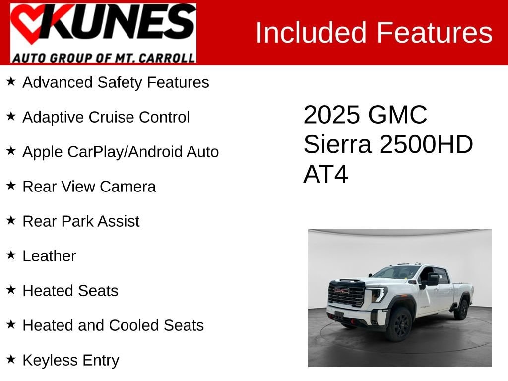 Used 2025 GMC Sierra 2500 HD AT4 Truck