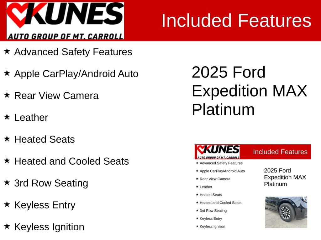 Used 2025 Ford Expedition Max Platinum