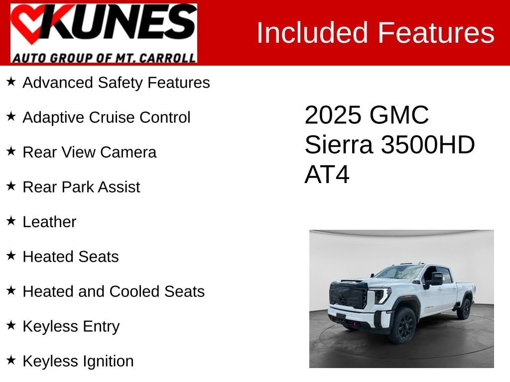Used 2025 GMC Sierra 3500 HD AT4 Truck