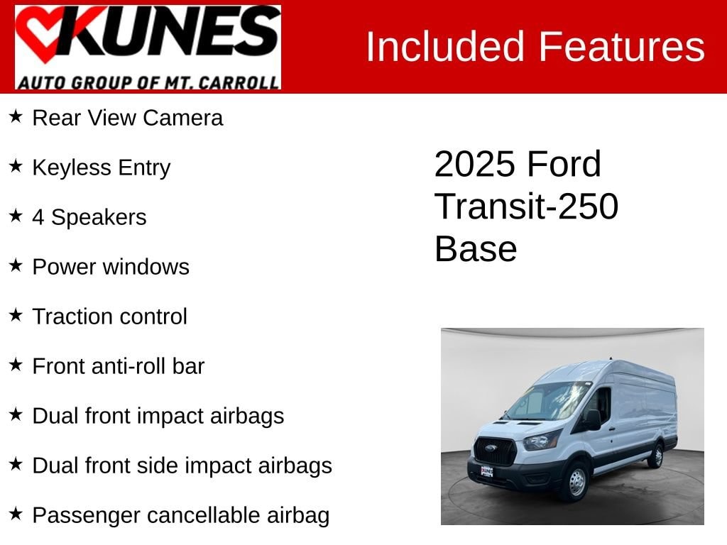 Used 2025 Ford Transit Cargo Van