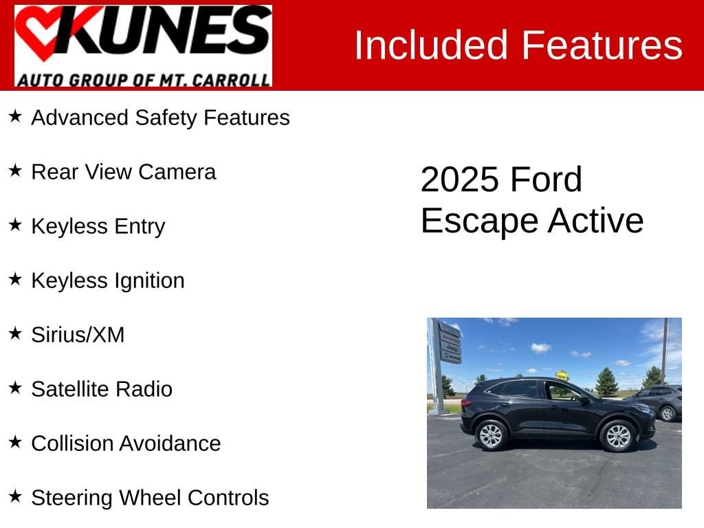 Used 2025 Ford Escape Active