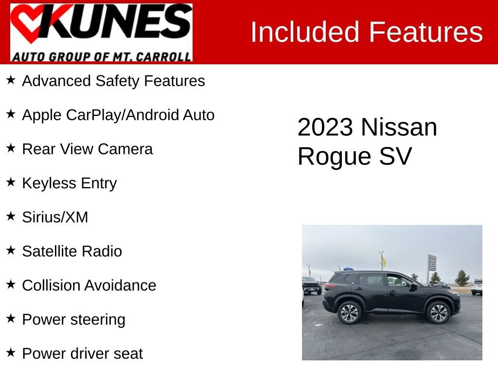 Used 2023 Nissan Rogue SV