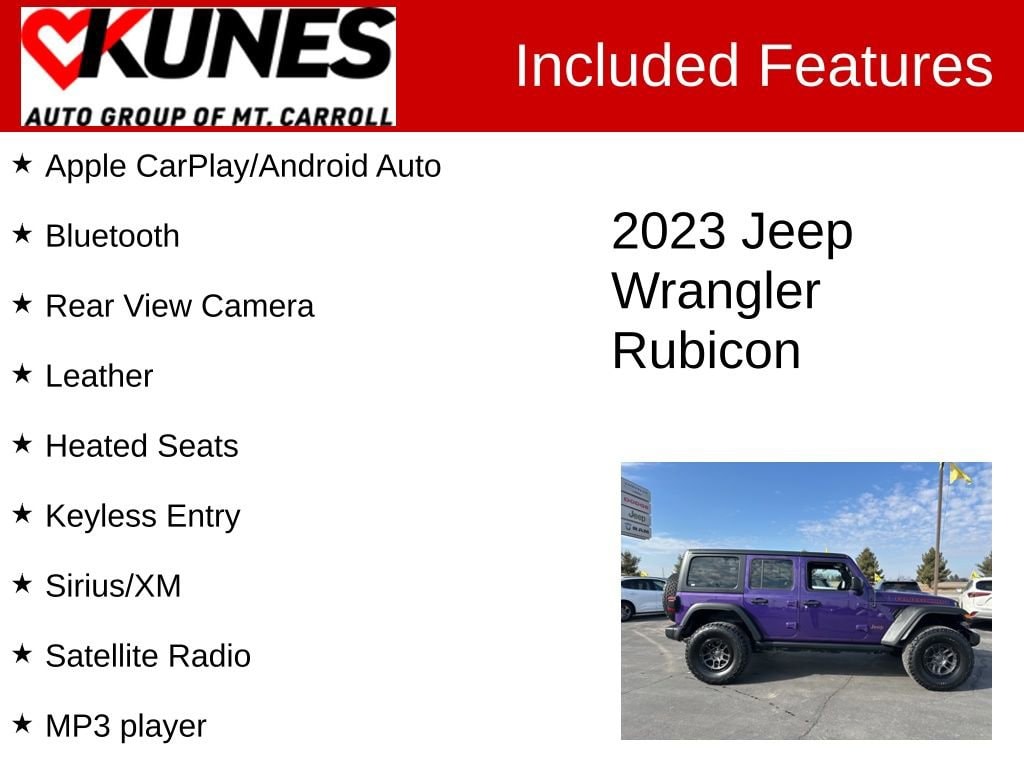 Used 2023 Jeep Wrangler Rubicon