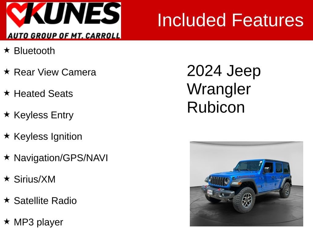 Used 2024 Jeep Wrangler Rubicon