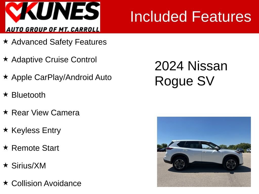 Used 2024 Nissan Rogue SV