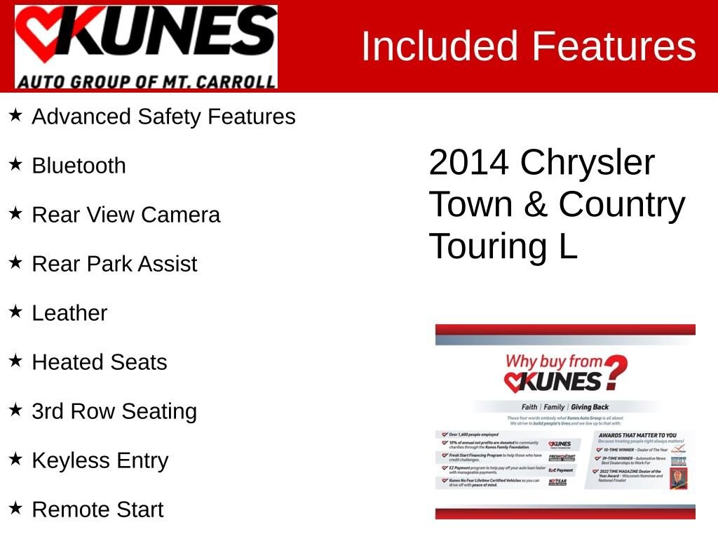 Used 2014 Chrysler Town & Country Touring-L