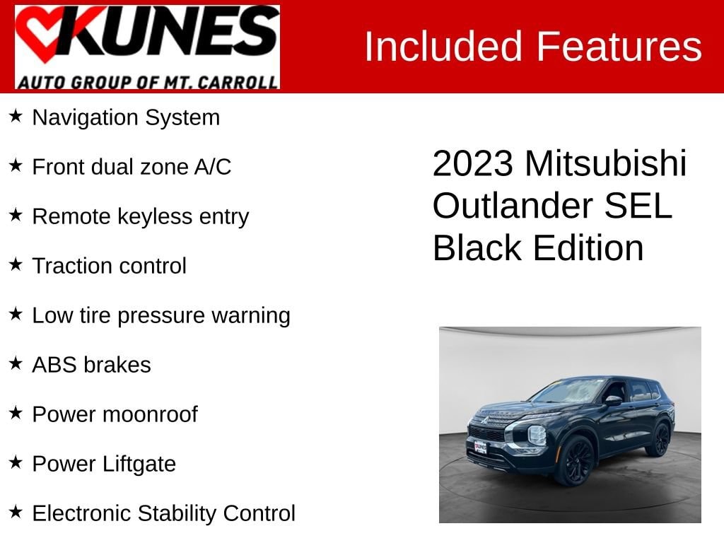 Used 2023 Mitsubishi Outlander SEL