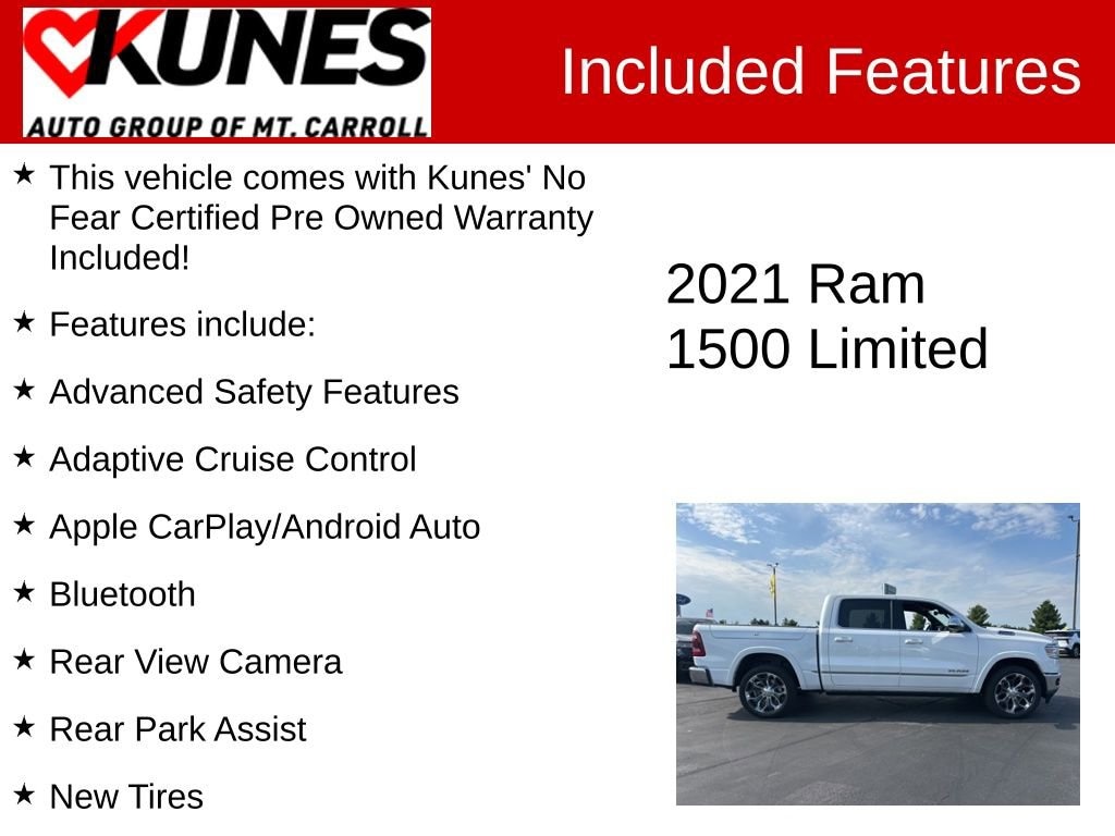 Used 2021 Ram 1500 Limited