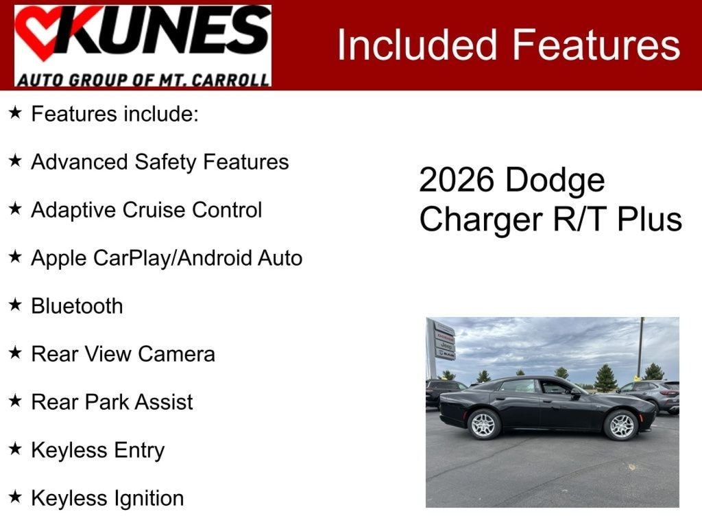 New 2026 Dodge Charger R/T Sedan
