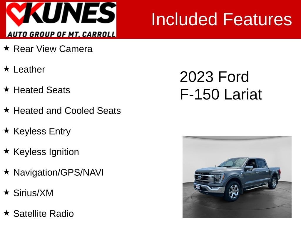 Used 2023 Ford F-150 Truck SuperCrew Cab