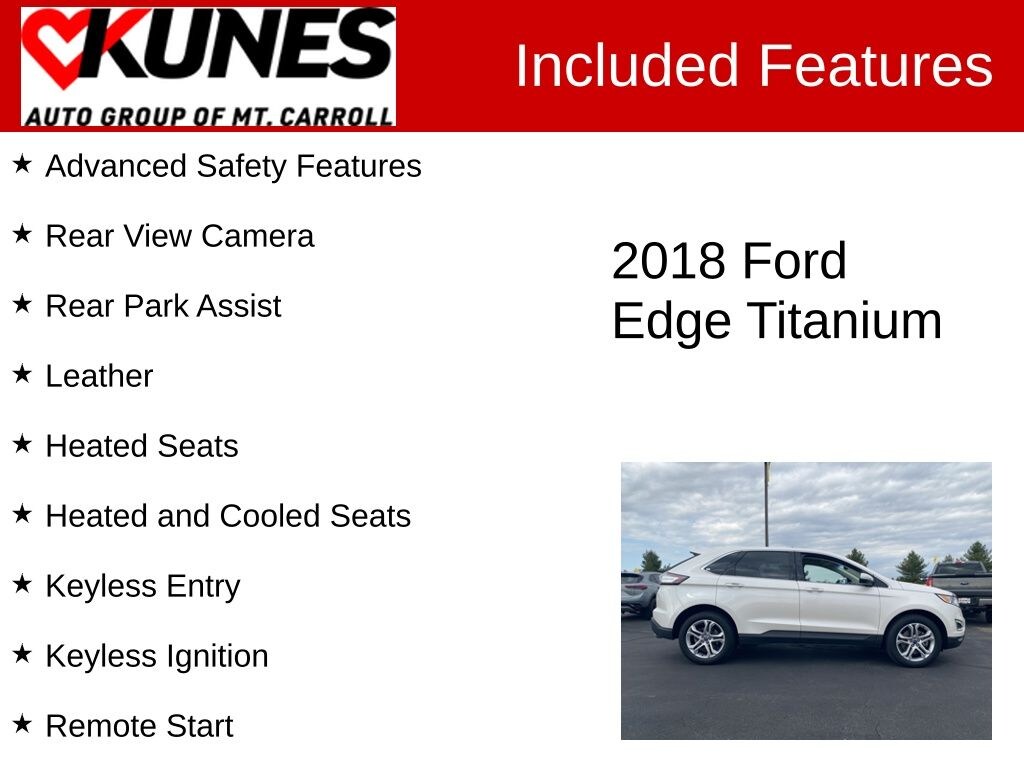 Used 2018 Ford Edge Titanium SUV