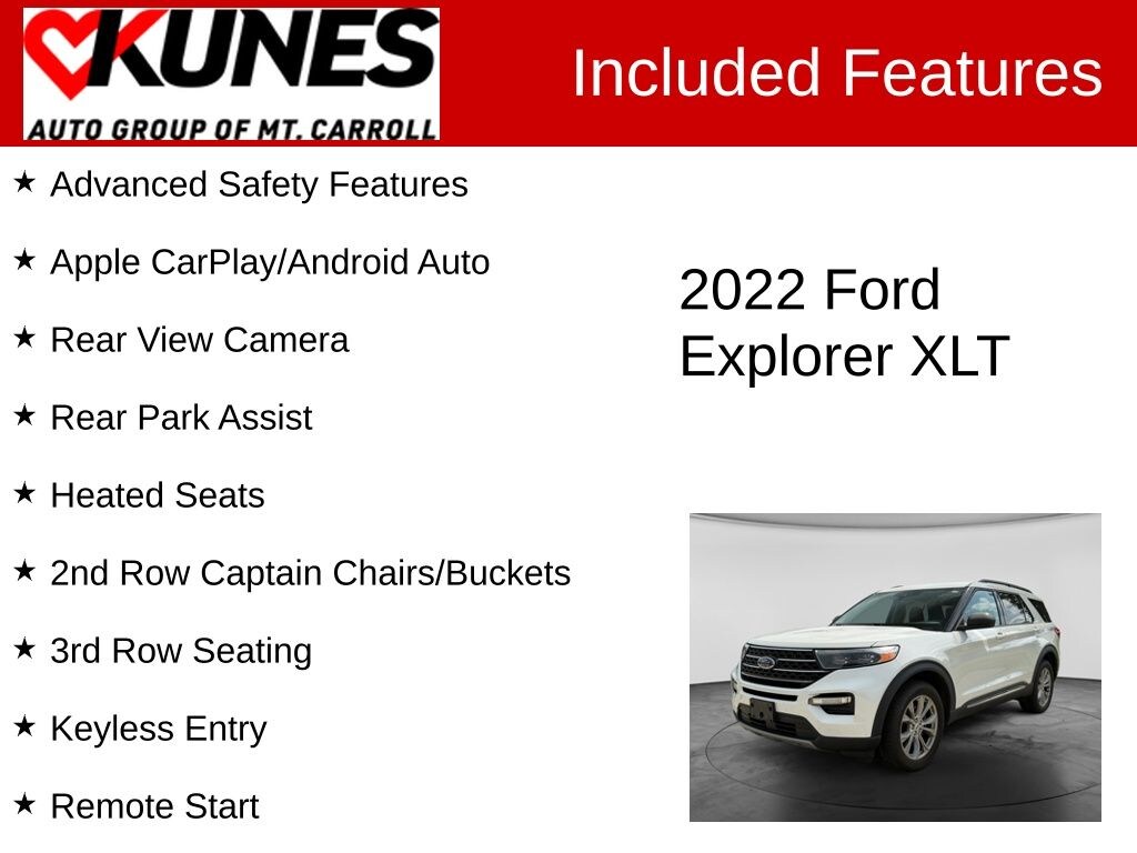 Used 2022 Ford Explorer XLT SUV