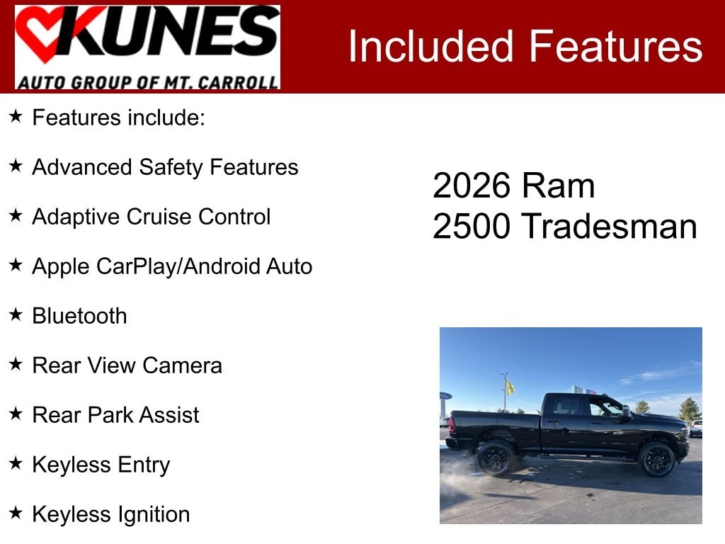 New 2026 Ram 2500 Tradesman Pickup