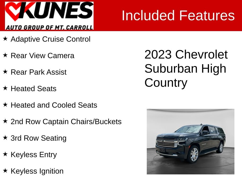 Used 2023 Chevrolet Suburban High Country SUV