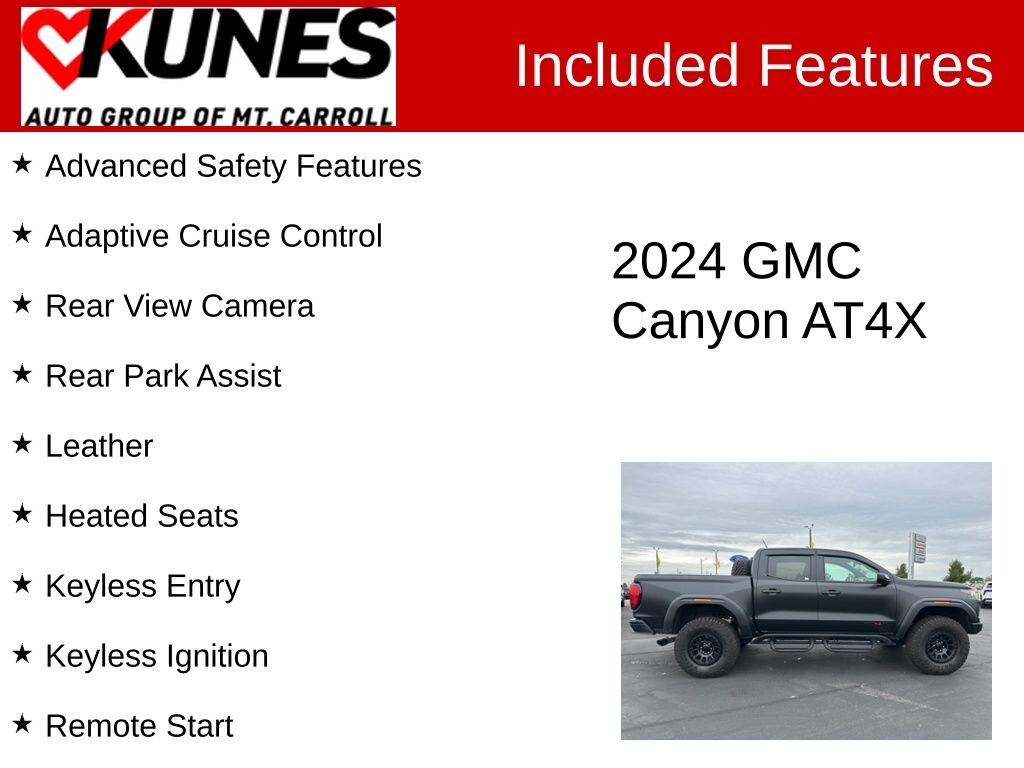 Used 2024 GMC Canyon AT4X Truck Crew Cab