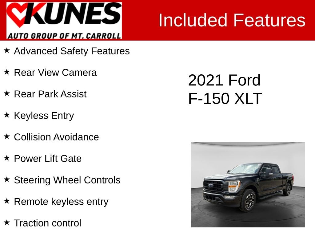 Used 2021 Ford F-150 Truck SuperCrew Cab