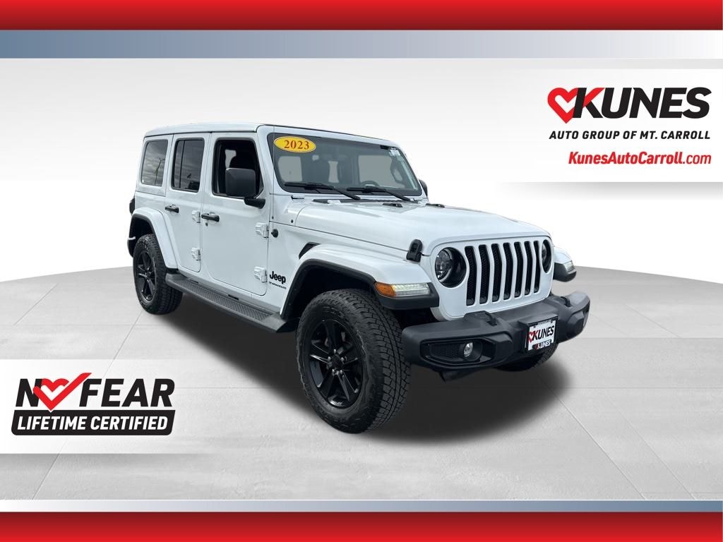 Used 2023 Jeep Wrangler 4-DOOR SAHARA 4X4 SUV