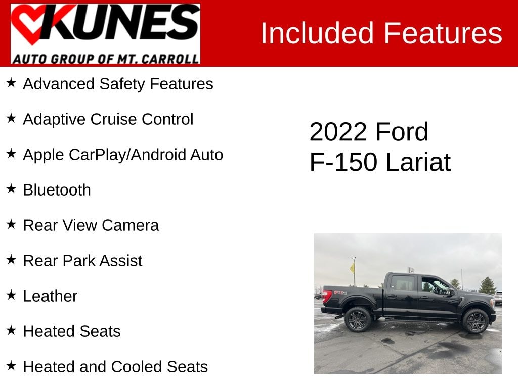 Used 2022 Ford F-150 Truck SuperCrew Cab