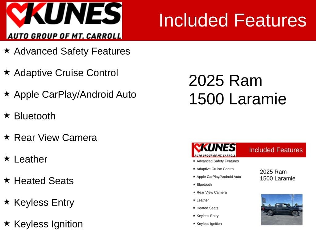 Used 2025 Ram 1500 Laramie Truck Crew Cab