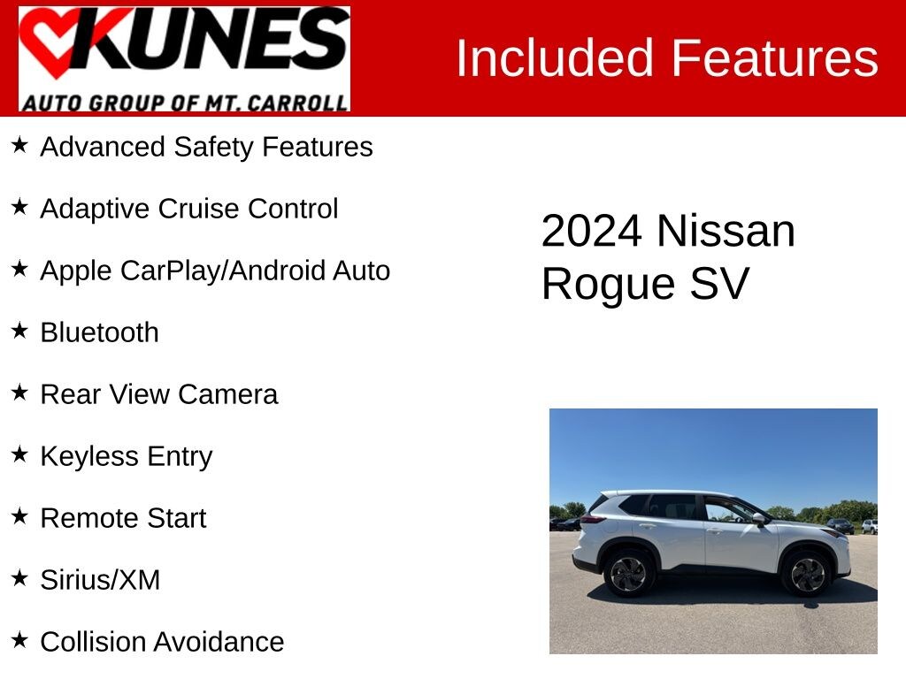 Used 2024 Nissan Rogue SV SUV