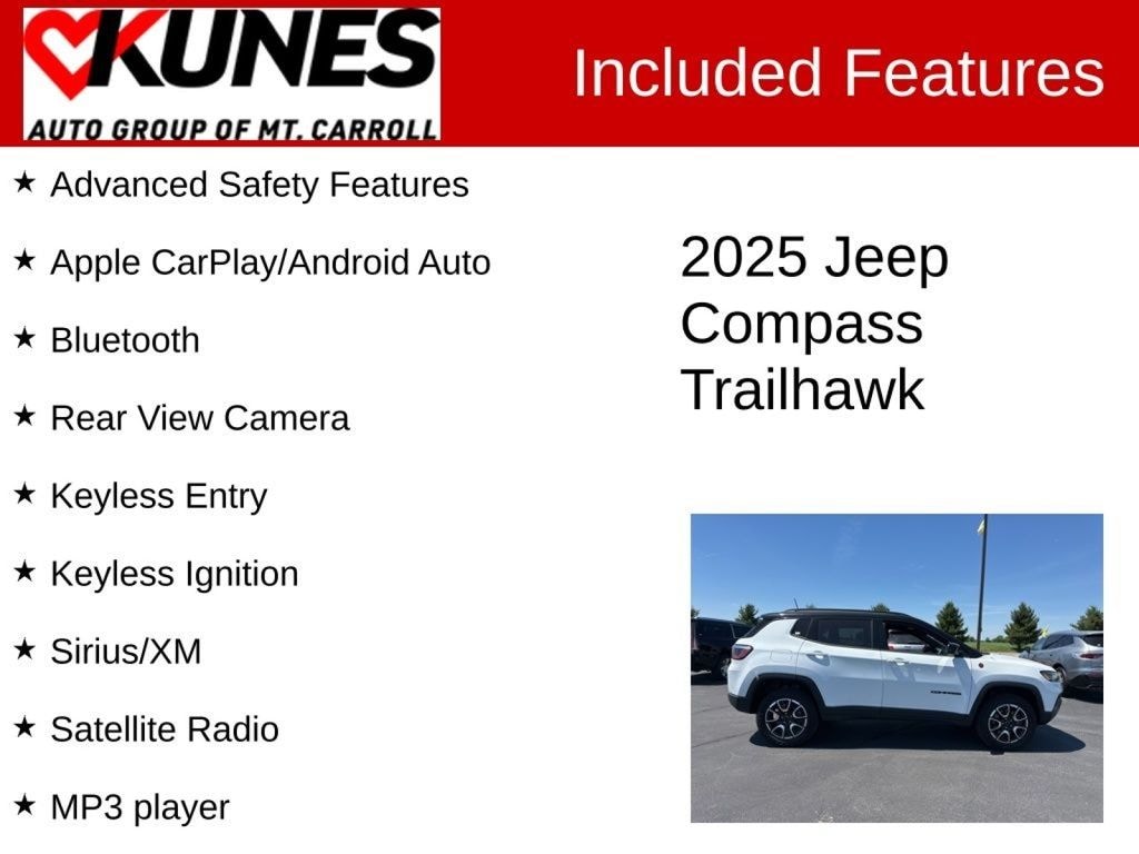Used 2025 Jeep Compass Trailhawk SUV