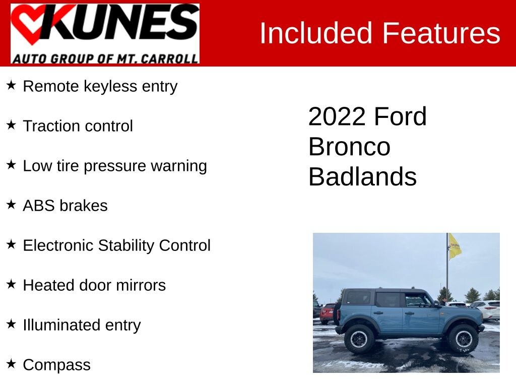 Used 2022 Ford Bronco SUV