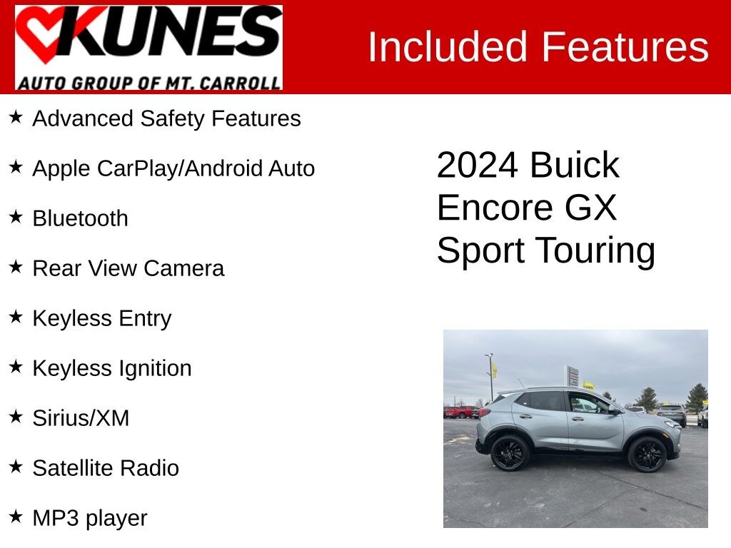 Used 2024 Buick Encore GX Sport Touring SUV