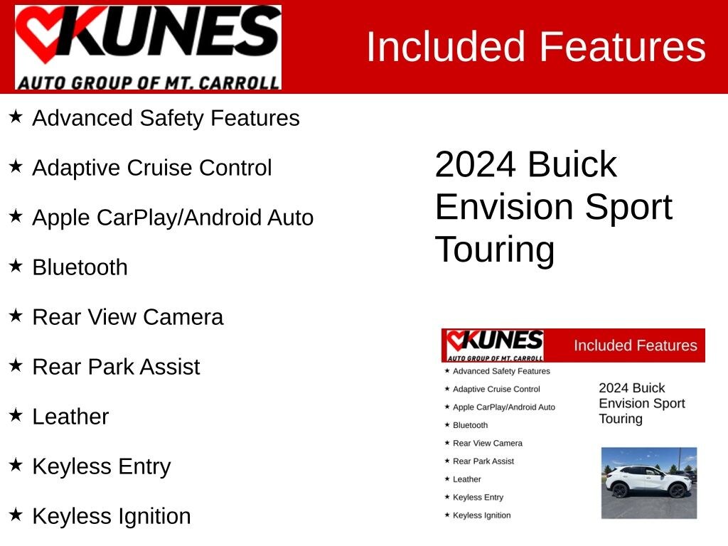 Used 2024 Buick Envision Sport Touring SUV