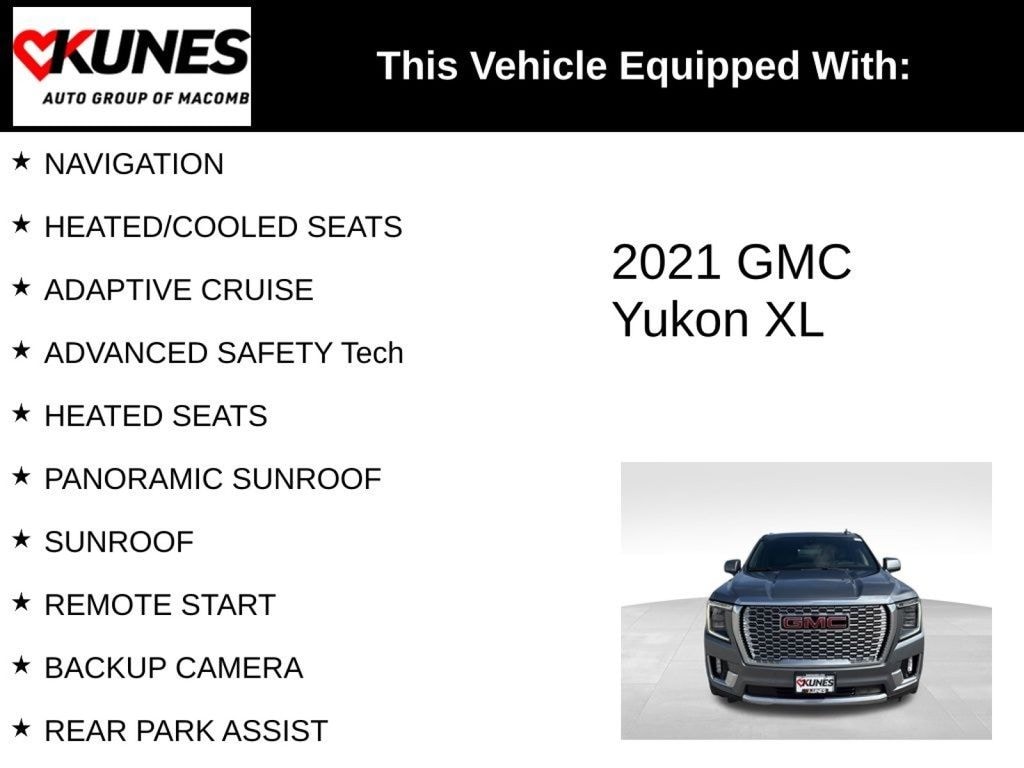 Used 2021 GMC Yukon XL Denali SUV