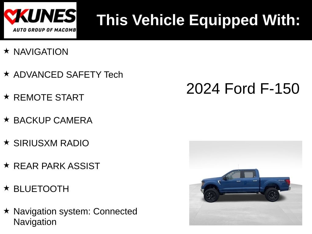 Used 2024 Ford F-150 XLT Truck SuperCrew Cab