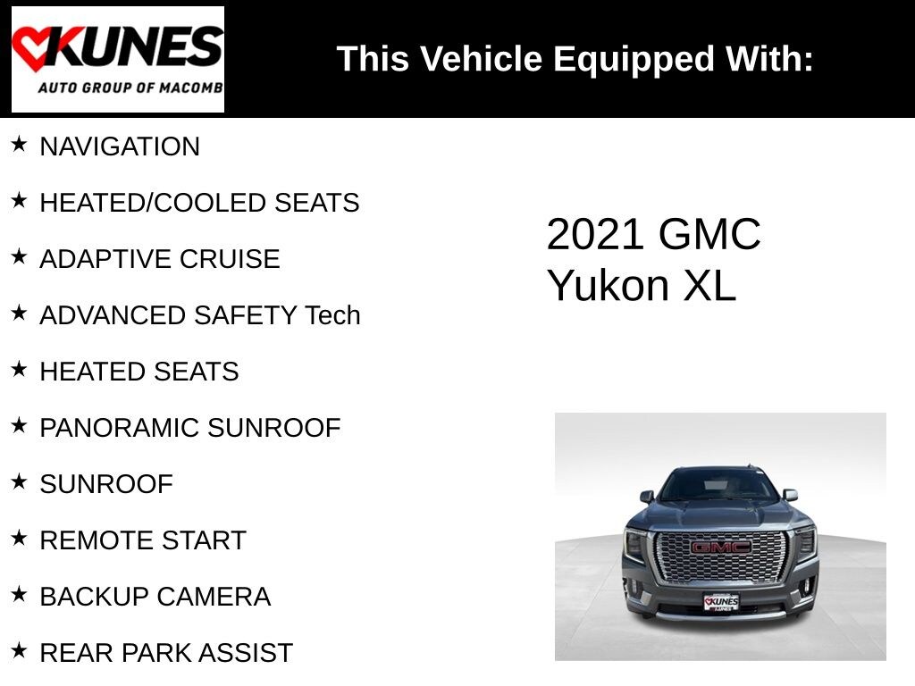 Used 2021 GMC Yukon XL Denali SUV