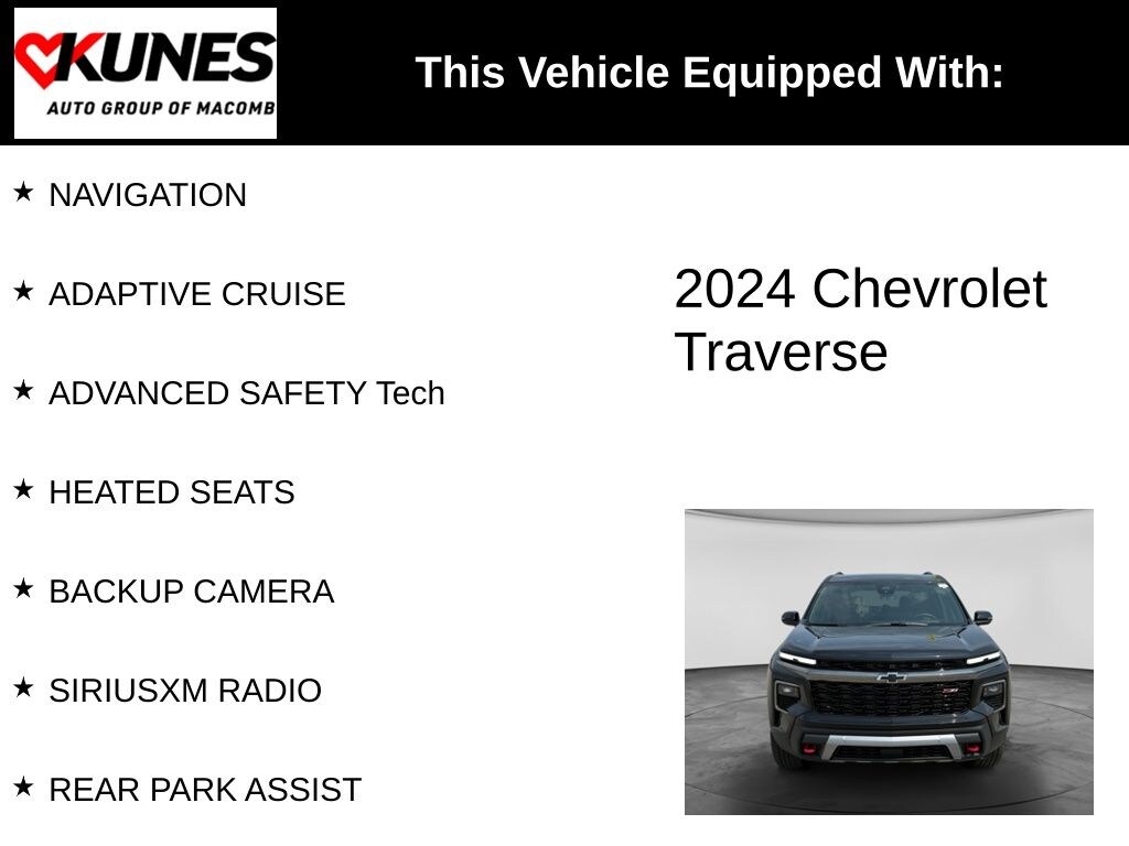 Used 2024 Chevrolet Traverse Z71 SUV