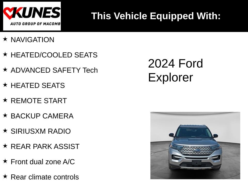 Used 2024 Ford Explorer Limited SUV