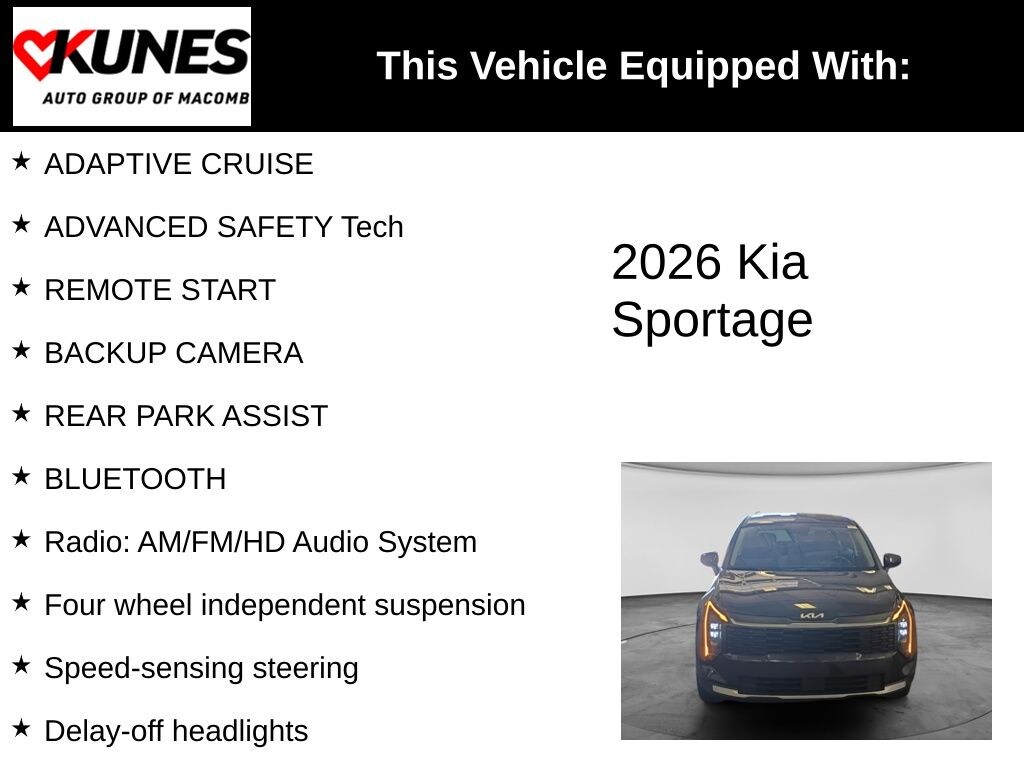 Used 2026 Kia Sportage LX SUV