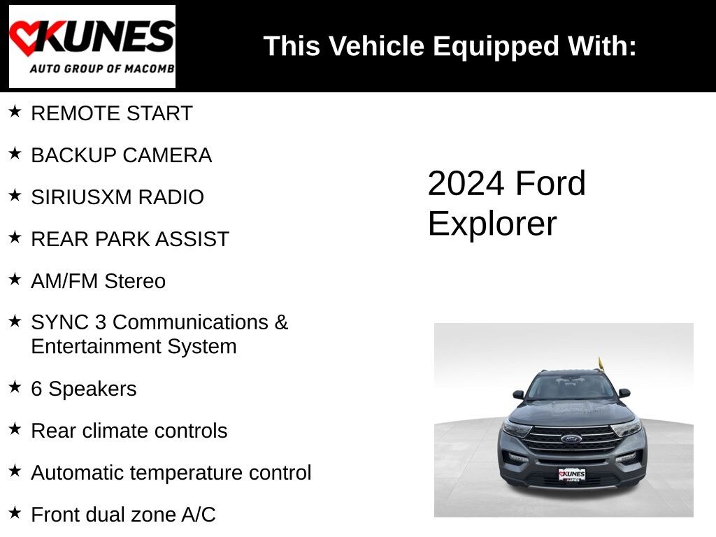 Used 2024 Ford Explorer XLT SUV