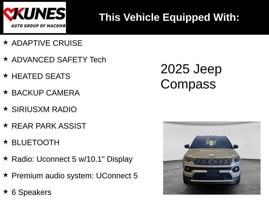 Used 2025 Jeep Compass Limited SUV