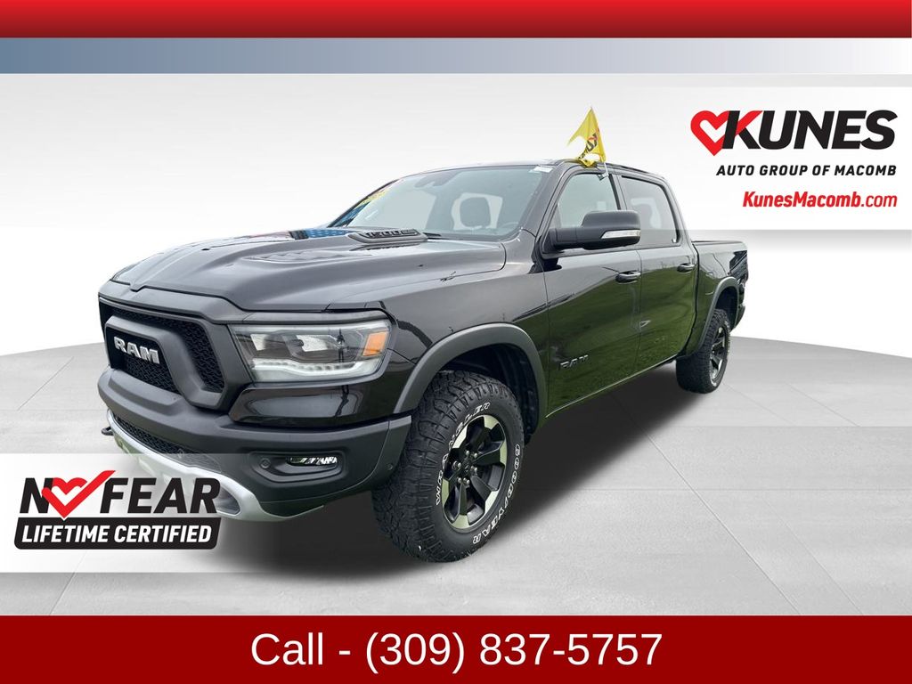 Used 2022 RAM Ram 1500 Pickup Rebel with VIN 1C6SRFLT6NN118868 for sale in Macomb, IL
