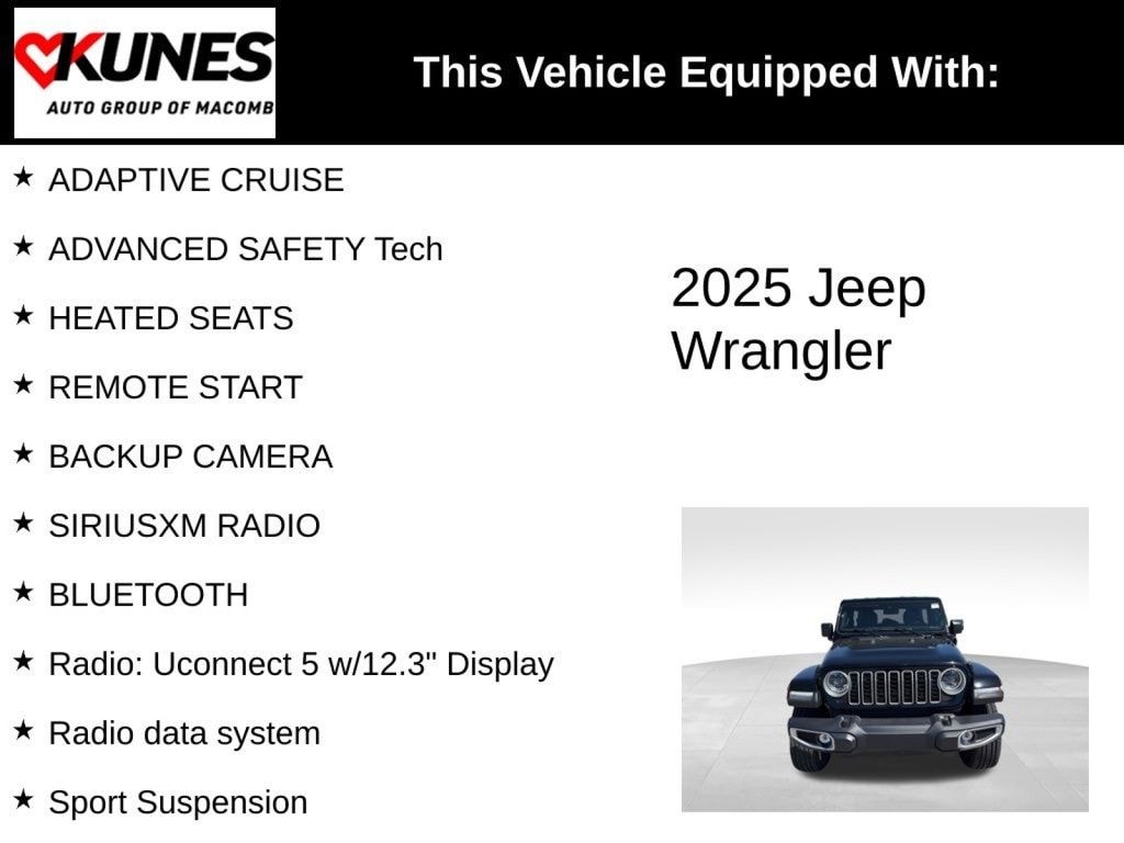 Used 2025 Jeep Wrangler 4xe Sahara SUV