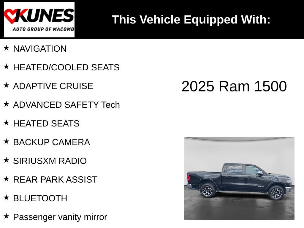 Used 2025 Ram 1500 Laramie Truck Crew Cab